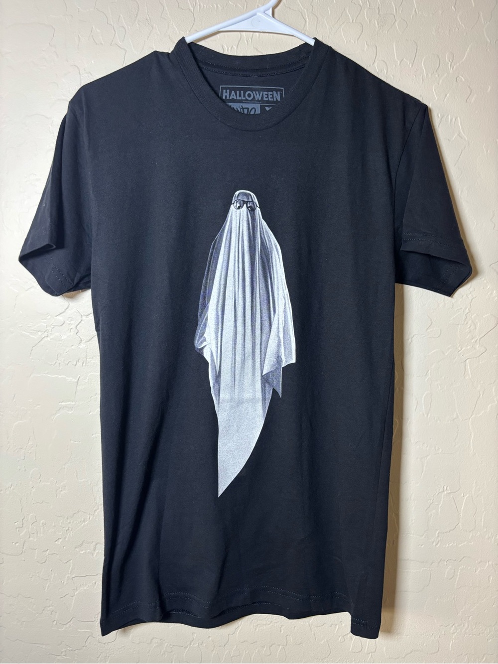 Halloween Bob the Ghost Graphic Tee - Designed by Mondo XS Unisex